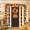 5.7 Ft/Piece Lighted Sunflower Autumn Leaves Garland with Berry Pumpkin Decoration, Fall Flower Garland for Wedding Outdoor Mantle Thanksgiving Decor (1Pcs)